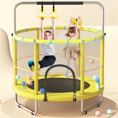 Trampoline with Safety Enclosure Net