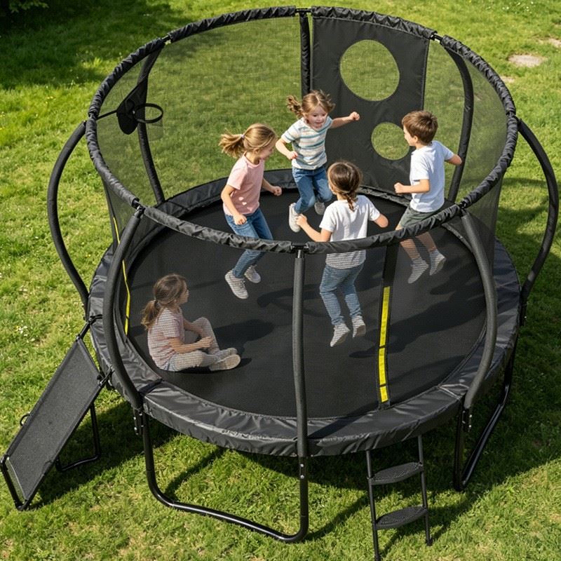 Trampoline With Enclosure Combo suppliers